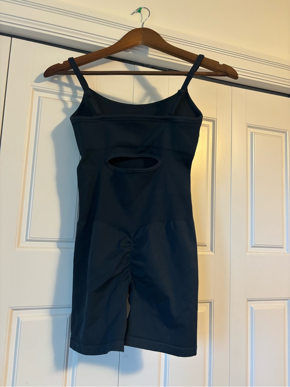Pavoi, deep blue workout romper